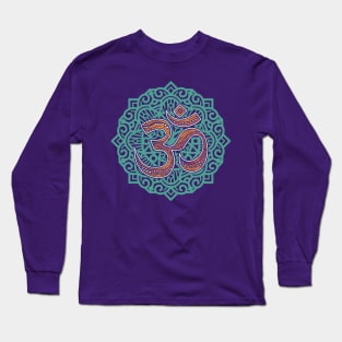 Yoga Mind Om Symbol Long Sleeve T-Shirt
